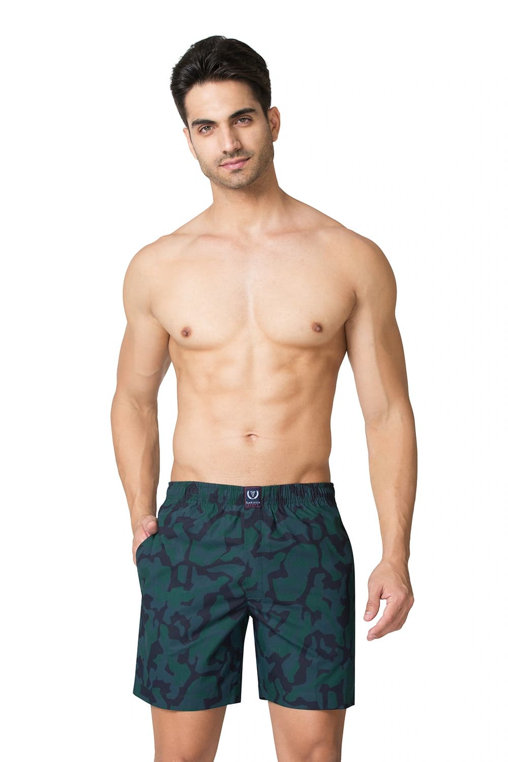 Van Heusen Sport Men VSB07 Allover Print Media Pocket Super Soft Boxer Shorts | Vanheusenindia Van Heusen Sport Men VSB07 Allover Print Media Pocket Super Soft Boxer Shorts | Vanheusenindia