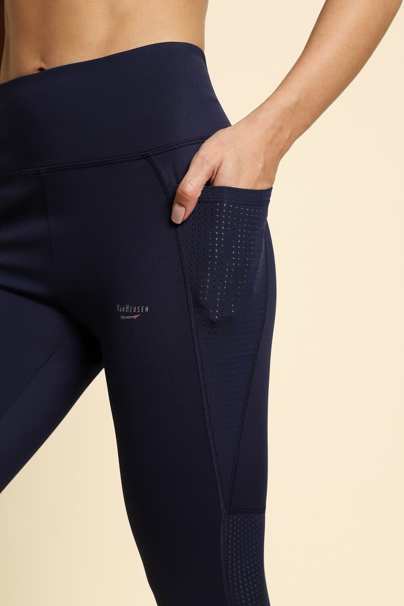 Van Heusen Proactive Elite Mesh Panel Train - In leggings - High Stretch and Moderate Compression