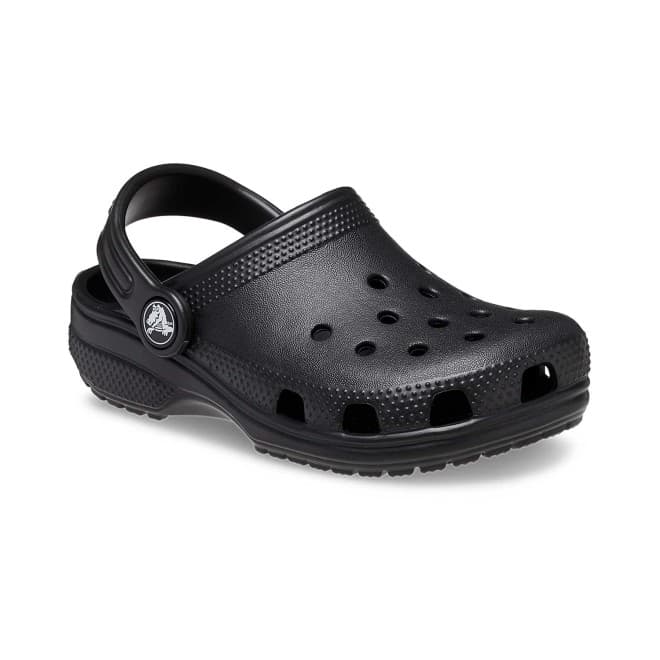 Kids-Boys Black Casual Clogs