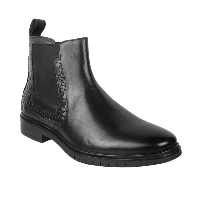 Men Black Formal Boots