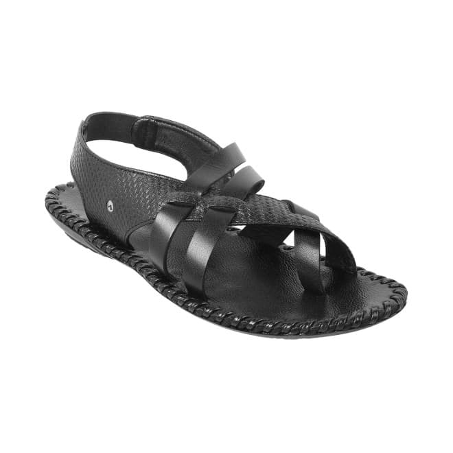 Men Black Casual Sandals