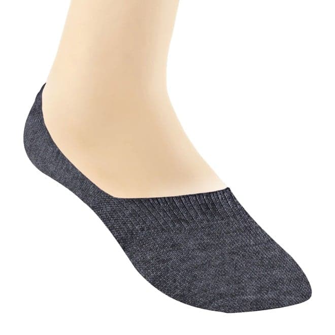 Women Grey Loafer Socks