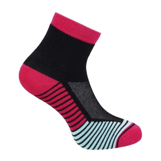 Men Pink Half Length Socks