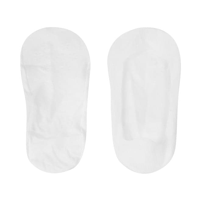 Women White Loafer Socks