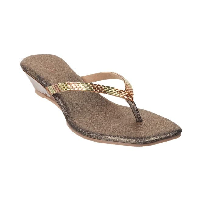 Women Yellow Party Slippers
