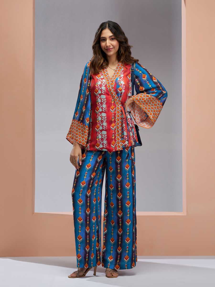 Nevy Blue Color Cord Set - Manglam Dress | Mangalam Designer
