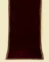 Classic Maroon Polki Dotted Dupatta