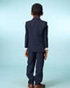 Regal Dark Blue Suit Set