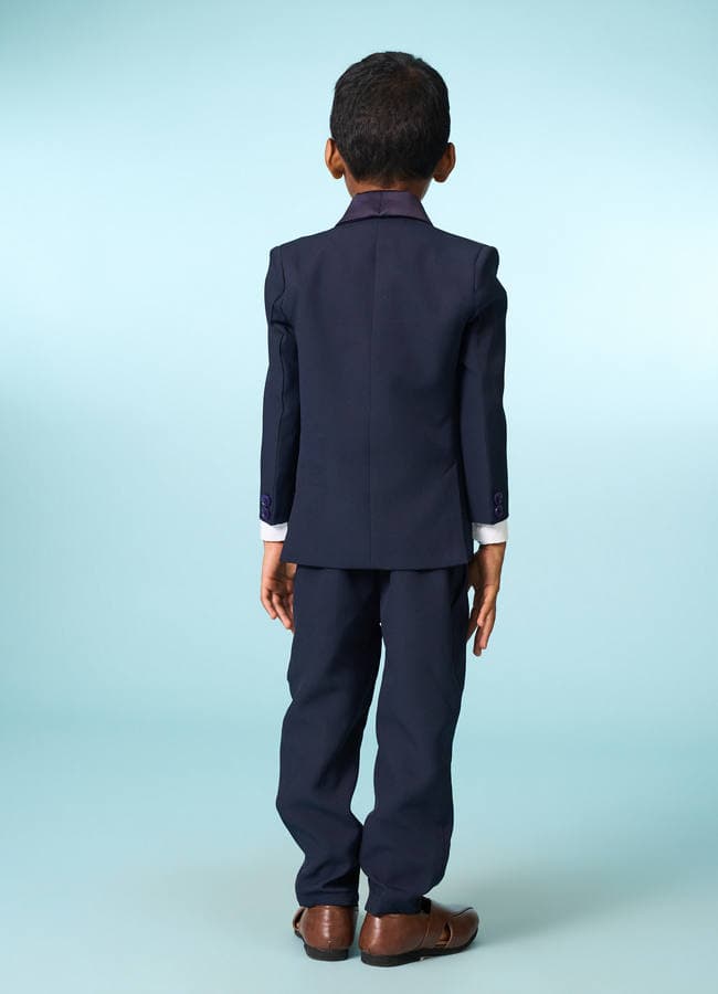 Regal Dark Blue Suit Set