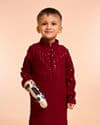 Majestic Maroon Kurta Pajama