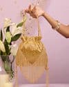 Elegant Gold Festive Bag