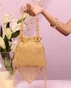 Elegant Gold Festive Bag
