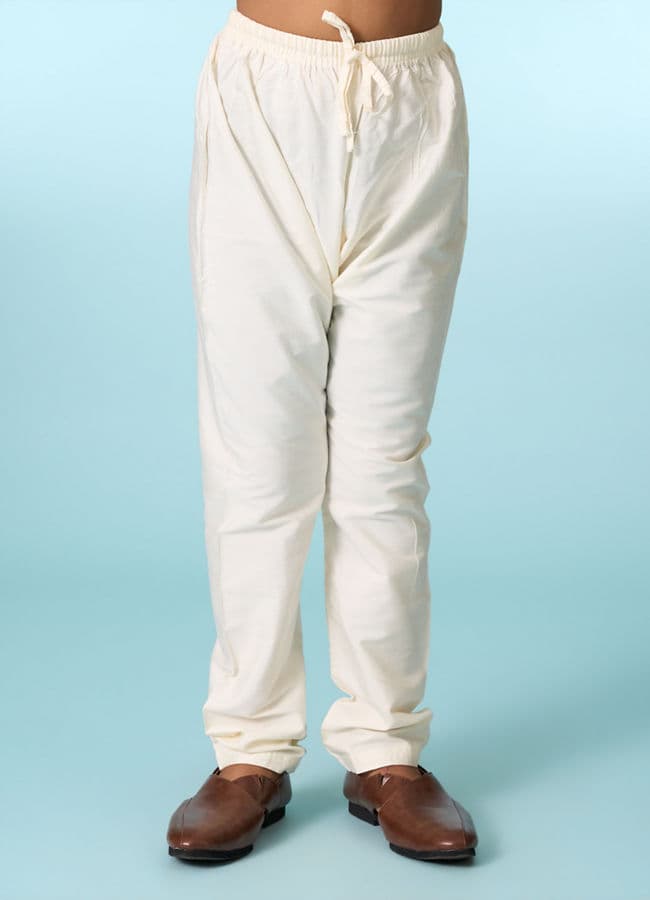 Tasteful Beige Sherwani Ensemble
