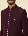 Royal Purple Classic Jodhpuri Suit