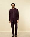 Royal Purple Classic Jodhpuri Suit