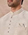 Elegant Cream Jodhpuri Suit