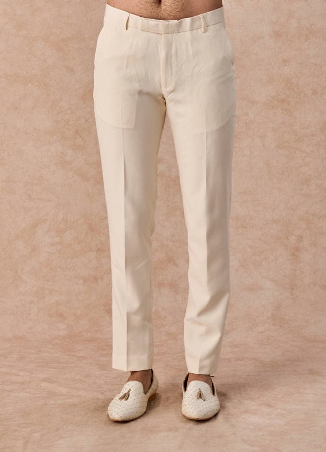 Elegant Cream Jodhpuri Suit