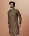 Green Multicolor Printed Kurta Pajama