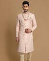 Graceful Gajaree Sherwani Set
