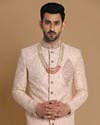 Graceful Gajaree Sherwani Set