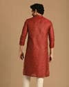 Smart Fit Maroon Kurta Pajama