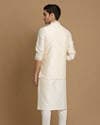 Classic Floral Print Jacket Kurta Set