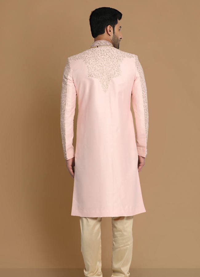 Graceful Gajaree Sherwani Set