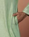 Light Green Paisley Kurta Pajama