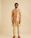 Dazzling Orange Nehru Jacket