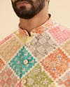 Beige Cotton Elegance Nehru Jacket