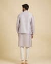 Classic Lilac Jaal Patterned Jacket Set