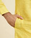 Sunshine Radiance Linen Kurta