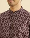 Elegant Wine Hue Men's Kurta