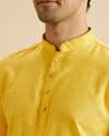 Mustard Melody Short Kurta