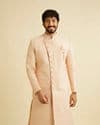 Opulent Gajaree Sherwani Set