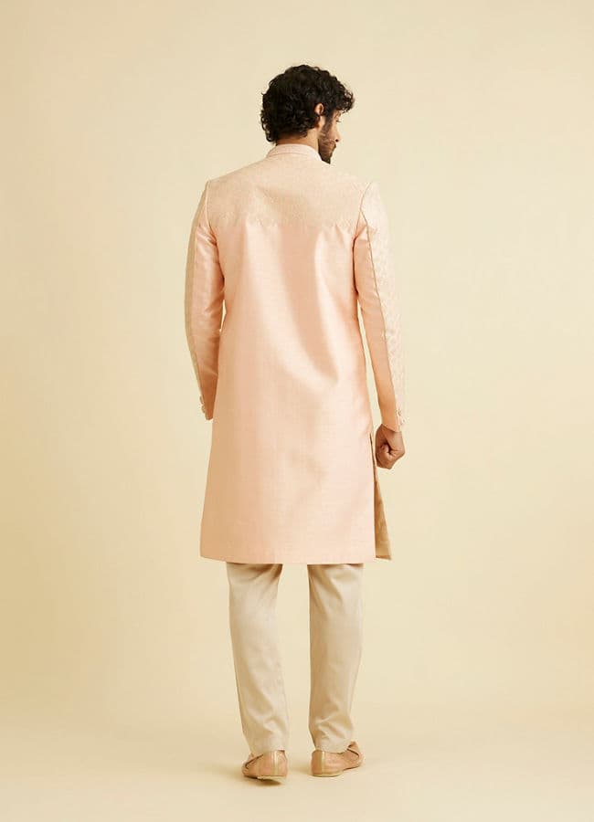 Opulent Gajaree Sherwani Set