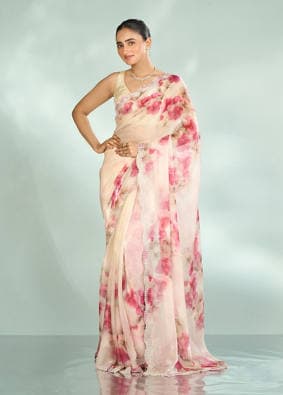 Organza Saree