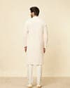 Peach Pearl Chikankari Kurta Set