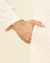 Peach Pearl Chikankari Kurta Set