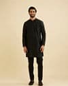 Black Elegance Kurta Pajama