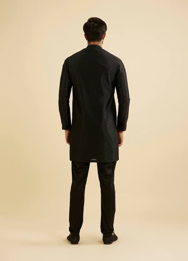 Black Elegance Kurta Pajama