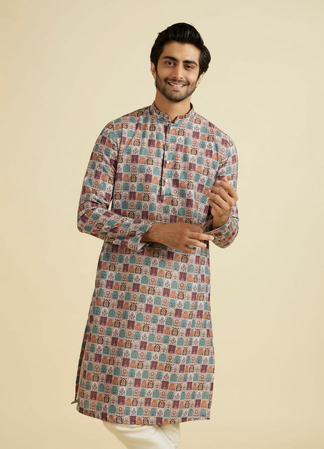 Beige Elegance Kurta Pajama