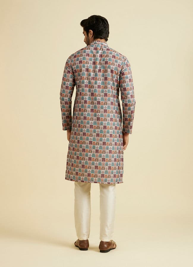 Beige Elegance Kurta Pajama