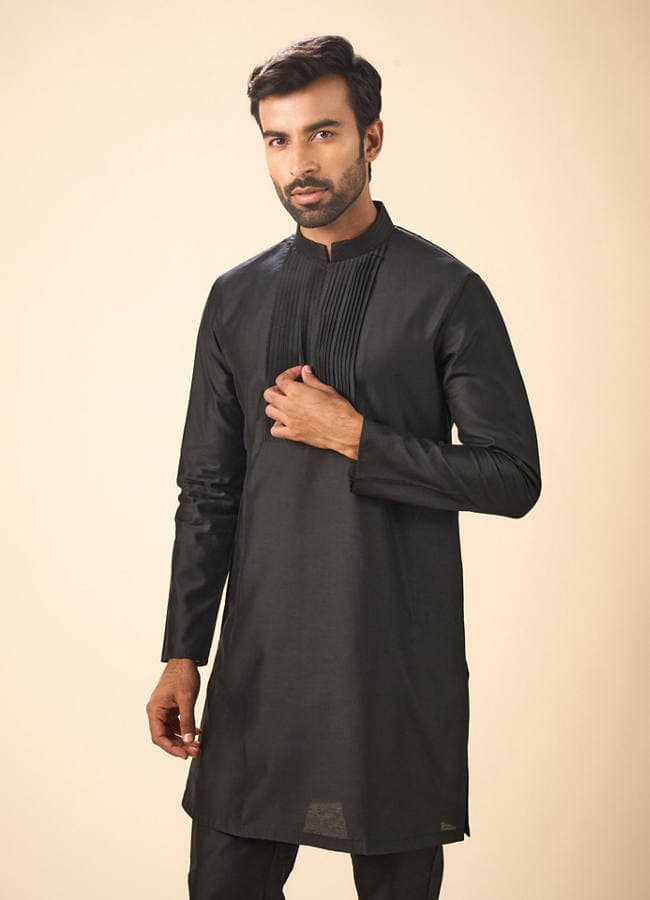 Black Royal Splendor Kurta Pajama