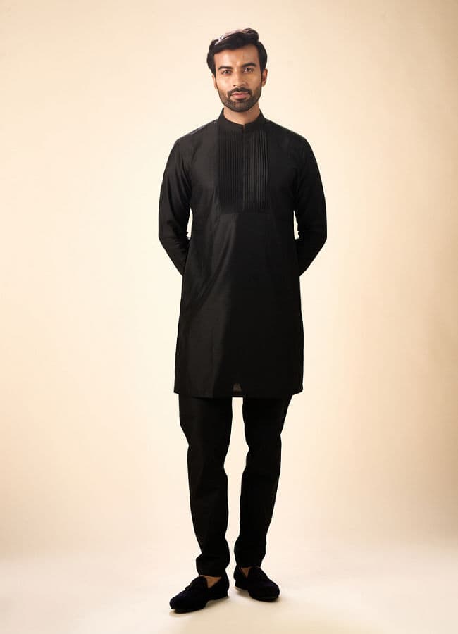 Black Royal Splendor Kurta Pajama