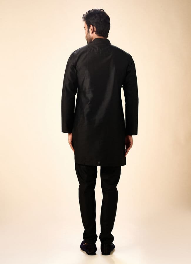 Black Royal Splendor Kurta Pajama