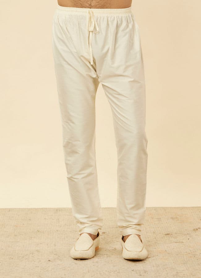 Sea Green Jacquard Kurta Pajama
