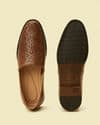 Brown Loafers Style Shoes