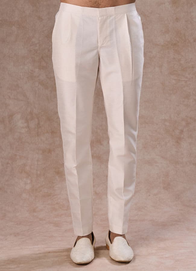 Exquisite White Sherwani