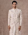 Exquisite White Sherwani